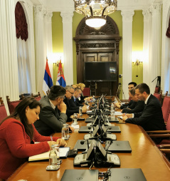 4 March 2020 The members of the Committee on the Diaspora and Serbs in the Region meet with the delegation of the Committee on European Integration and Regional Cooperation of the Republic of Srpska